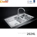 Easy to clean Stainless Two Bowl Kitchen Sink